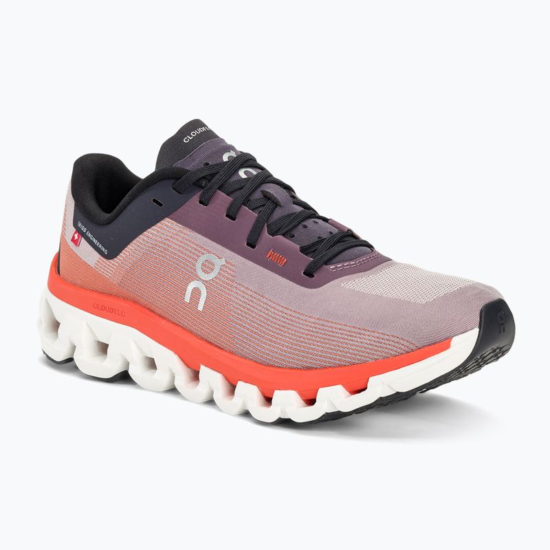 Women's On Running Cloudflow 4 quartz/flam running shoes