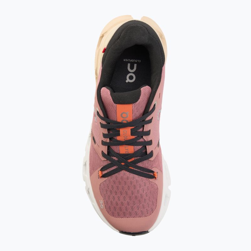 Women's On Running Cloudflyer 4 dustrose/sand running shoes 5