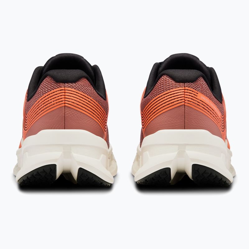 Women's On Running Cloudgo Wide mahogany/ivory running shoes 4