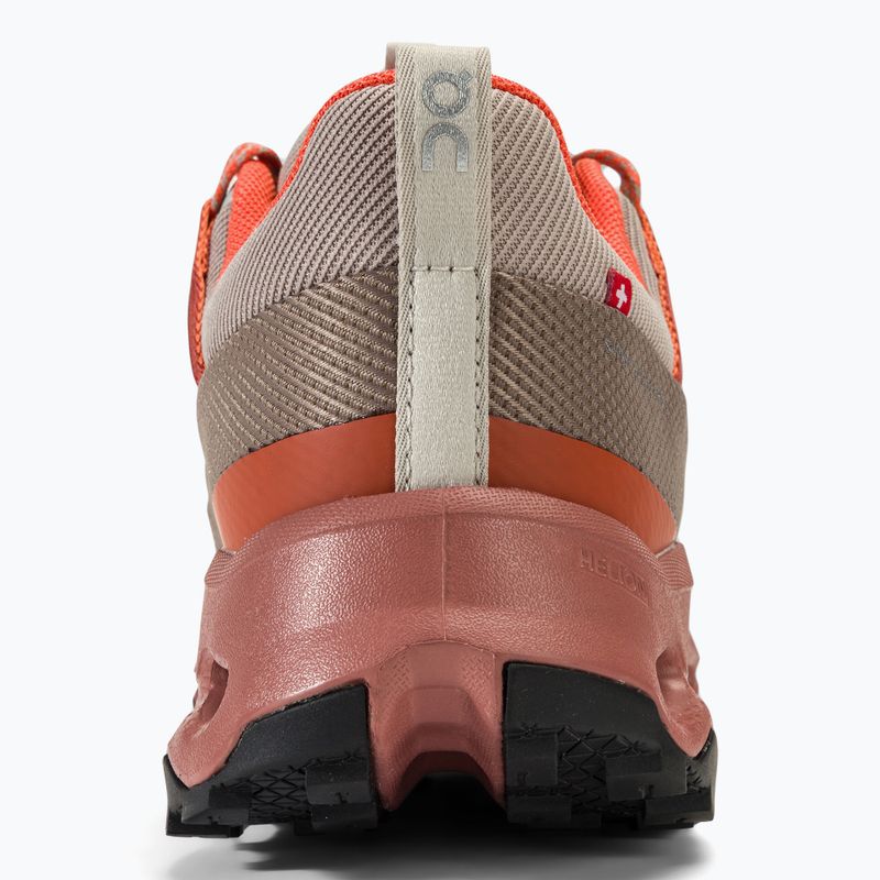 Women's hiking boots On Cloudhorizon fog/mahogany 6