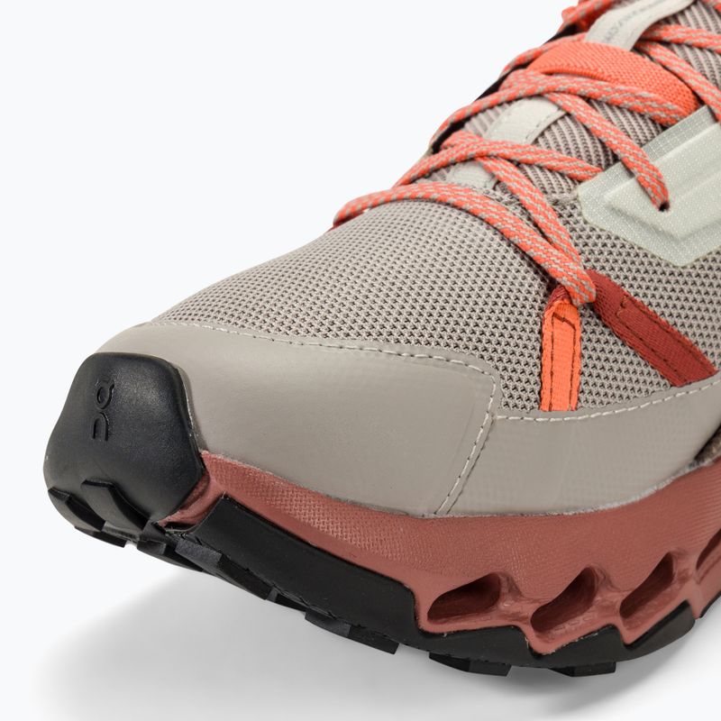 Women's hiking boots On Cloudhorizon fog/mahogany 7
