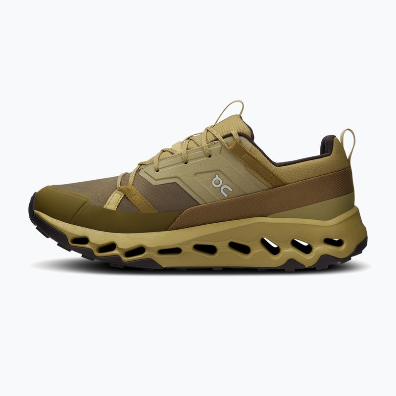 Men's On Running Cloudhorizon Waterproof safari/olive shoes 9