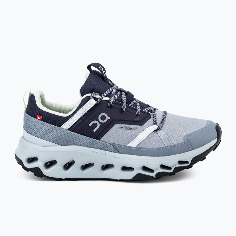 Women's On Running Cloudhorizon Waterproof midnight/glacier shoes 2