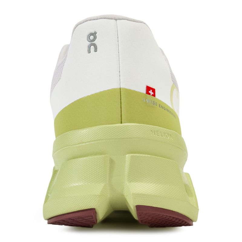 Men's On Cloudmonster frost/acacia running shoes 6