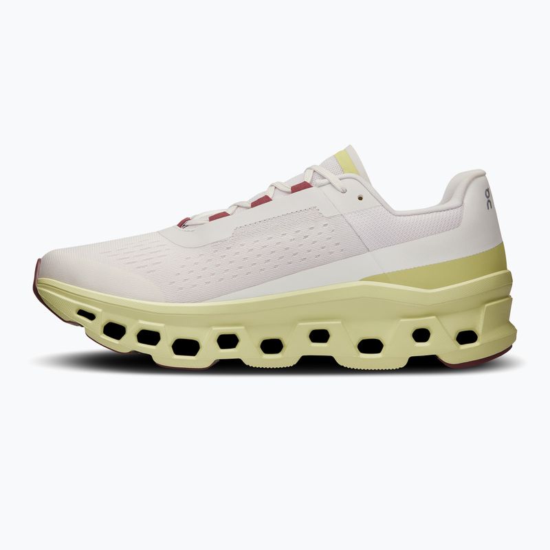 Men's On Cloudmonster frost/acacia running shoes 9