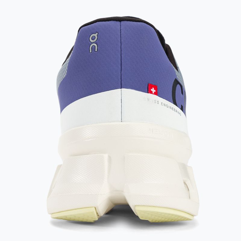 Men's On Cloudmonster mist/blueberry running shoes 7