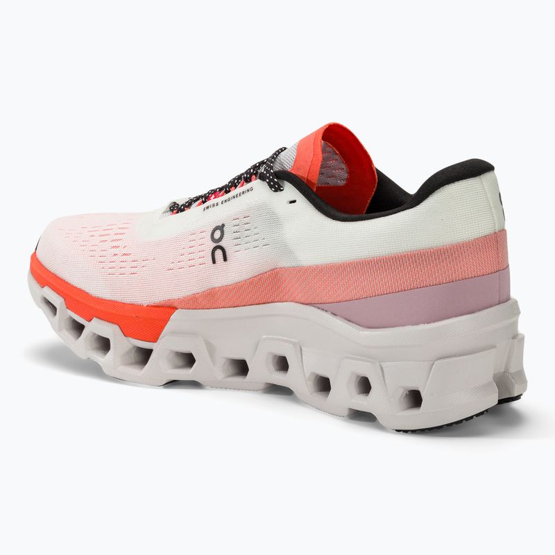 Men's On Cloudmonster 2 undyed/flame running shoes 3