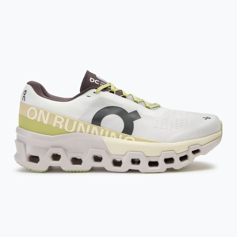 Men's On Cloudmonster 2 undyed/zest running shoes 2