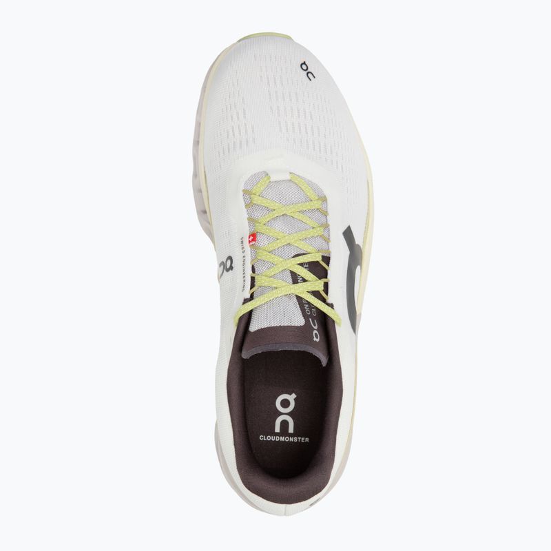 Men's On Cloudmonster 2 undyed/zest running shoes 5
