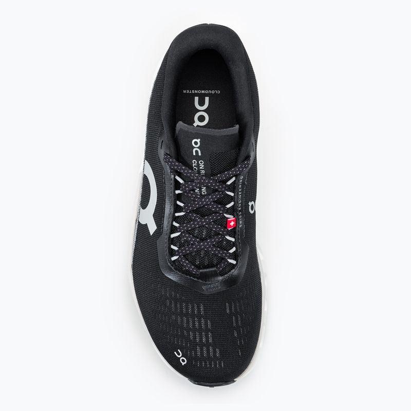 Women's On Cloudmonster 2 black/frost running shoes 5