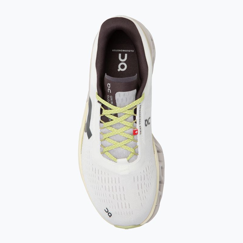 Women's On Running Cloudmonster 2 undyed/zest running shoes 5