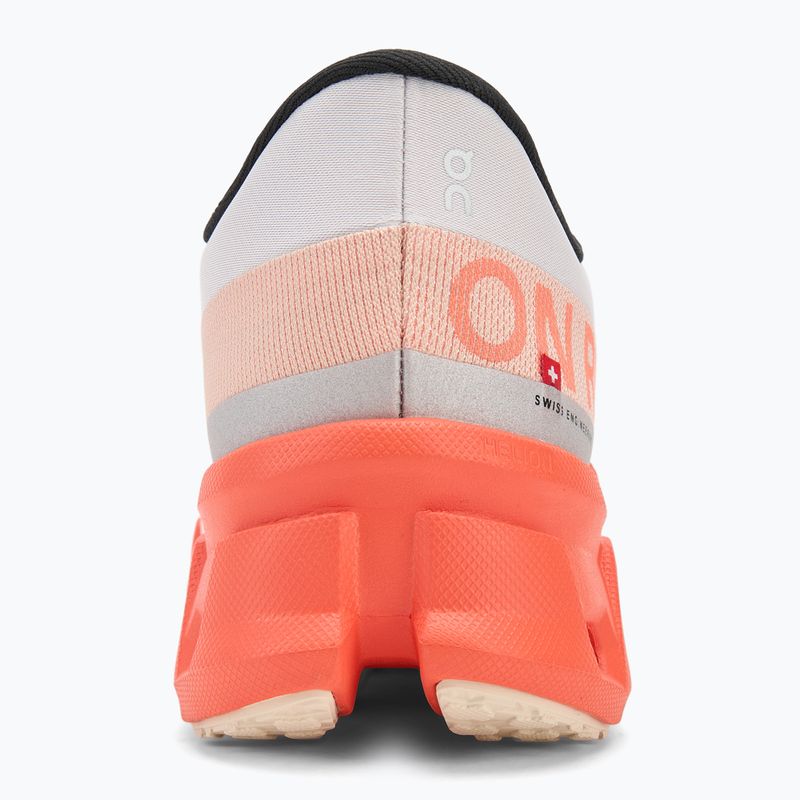 Men's On Cloudmonster Hyper mauve/flame running shoes 6