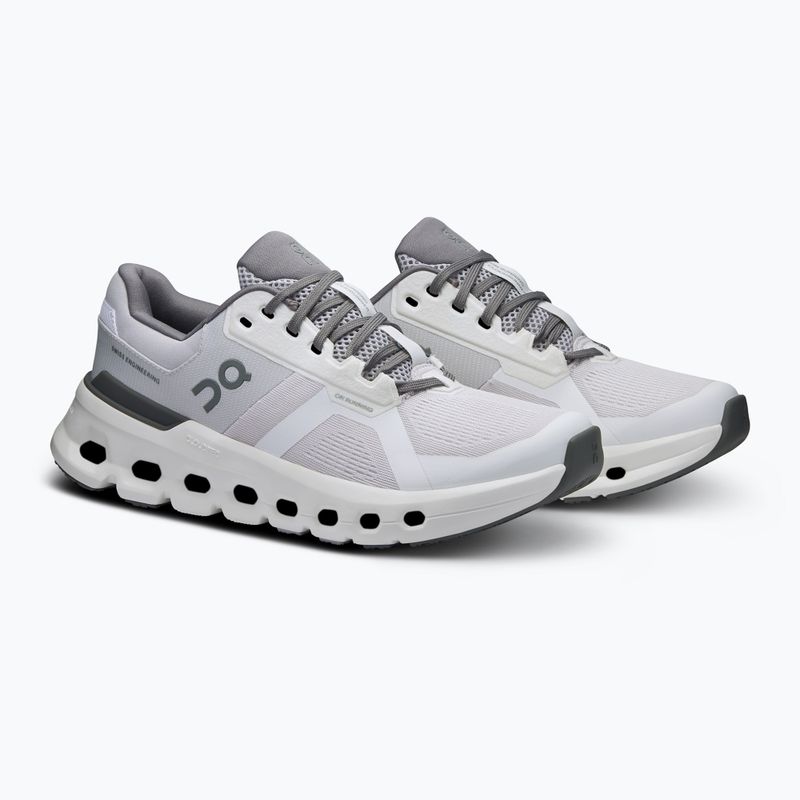 Women's On Cloudrunner 2 frost/white running shoes 8