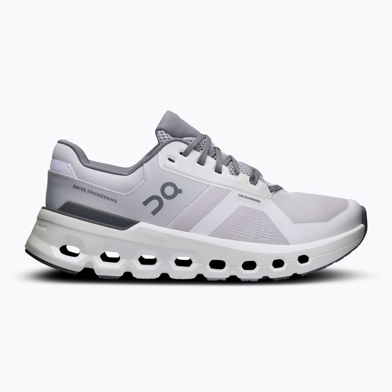 Women's On Cloudrunner 2 frost/white running shoes 9
