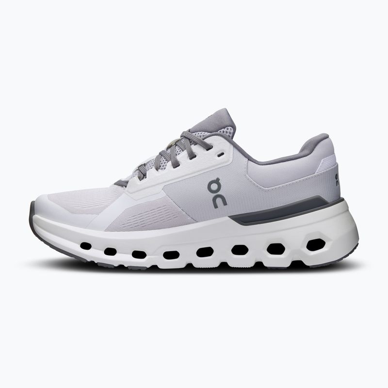 Women's On Cloudrunner 2 frost/white running shoes 10