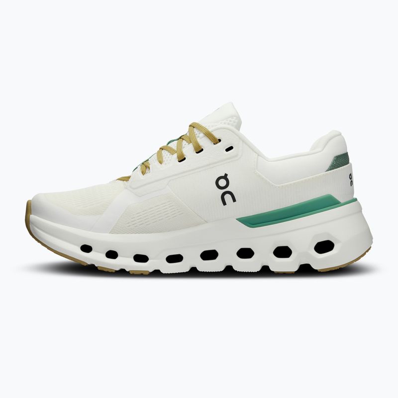 Women's On Cloudrunner 2 undyed/green running shoes 10