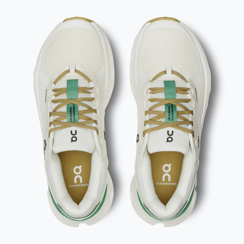 Women's On Cloudrunner 2 undyed/green running shoes 13