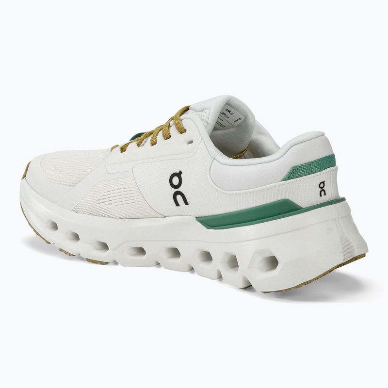 Women's On Cloudrunner 2 undyed/green running shoes 3
