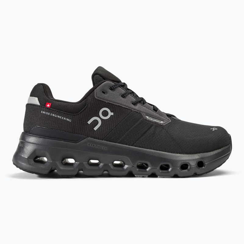 Men's On Cloudrunner 2 Waterproof magnet/black running shoes 2