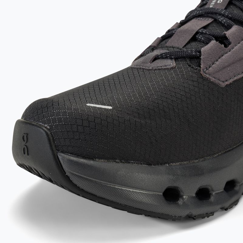 Men's On Cloudrunner 2 Waterproof magnet/black running shoes 7