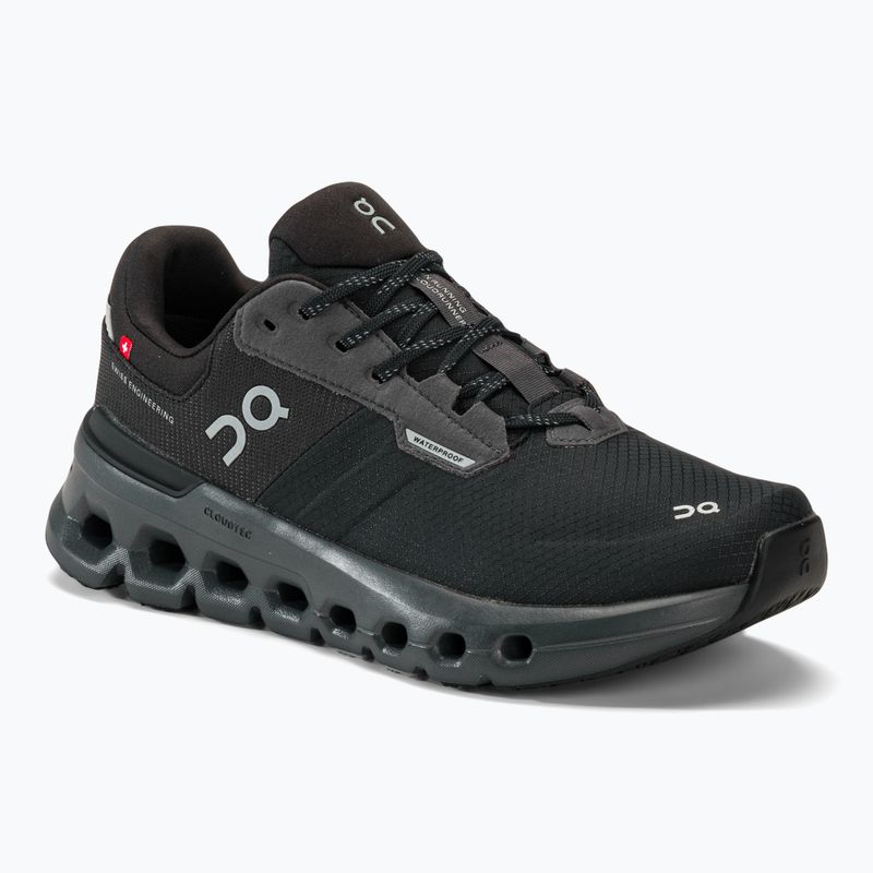 Women's running shoes On Cloudrunner 2 Waterproof magnet/black
