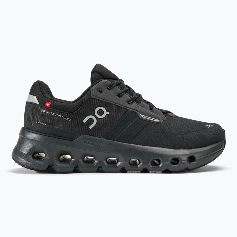 Women's running shoes On Cloudrunner 2 Waterproof magnet/black 2