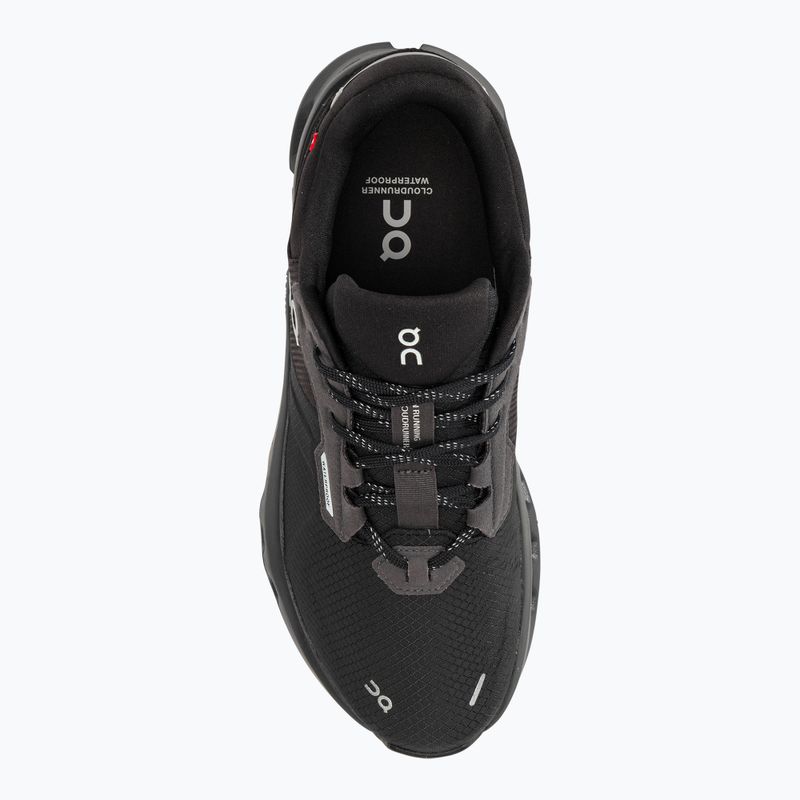 Women's running shoes On Cloudrunner 2 Waterproof magnet/black 5
