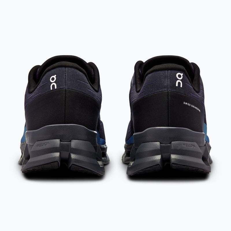 Men's On Cloudspark black/blueberry running shoes 11