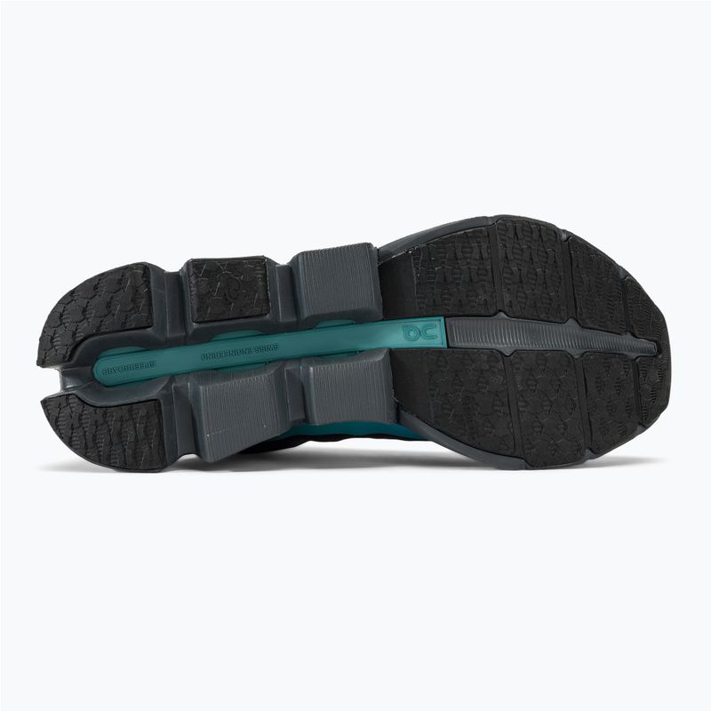 Men's On Cloudspark black/blueberry running shoes 4
