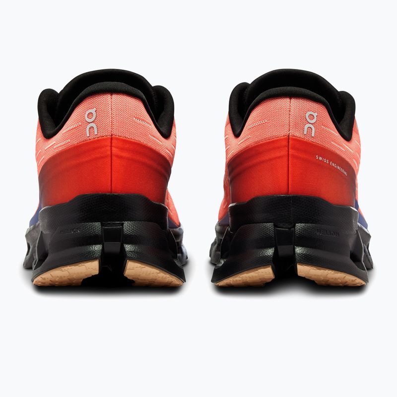 Women's On Running Cloudspark flame/black running shoes 13