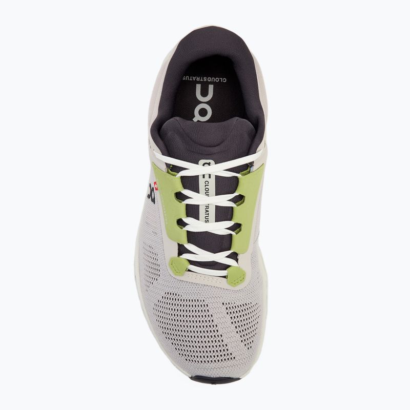 Men's On Running Cloudstratus 3 pearl/ivory running shoes 5