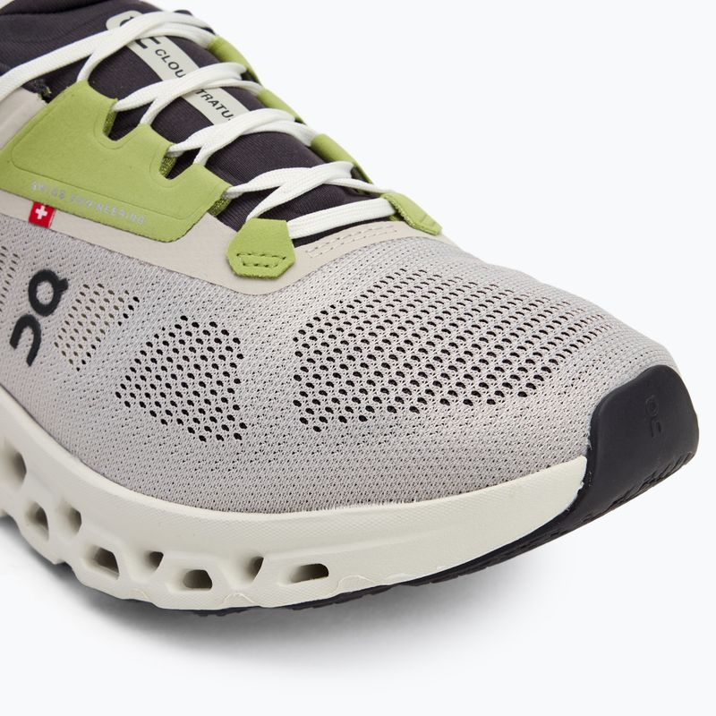 Men's On Cloudstratus 3 pearl/ivory running shoes 7