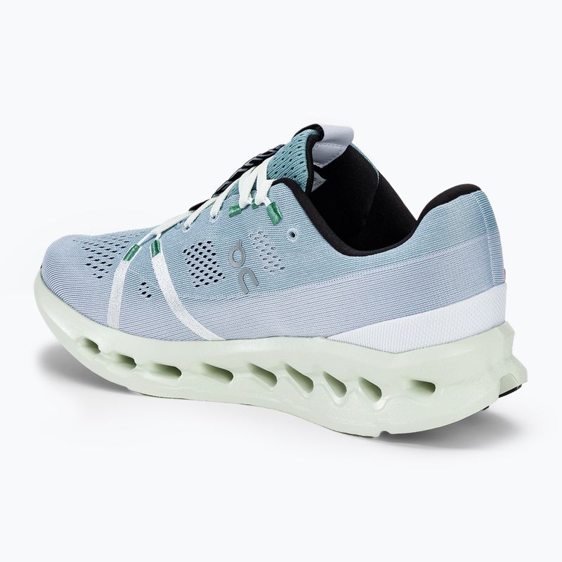 Men's On Cloudsurfer mineral/aloe running shoes 3