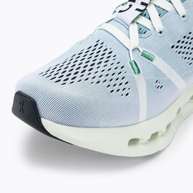Men's On Cloudsurfer mineral/aloe running shoes 7
