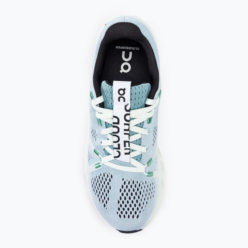 Women's On Cloudsurfer mineral/aloe running shoes 5