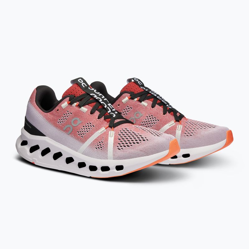 Women's On Running Cloudsurfer auburn/frost running shoes 8