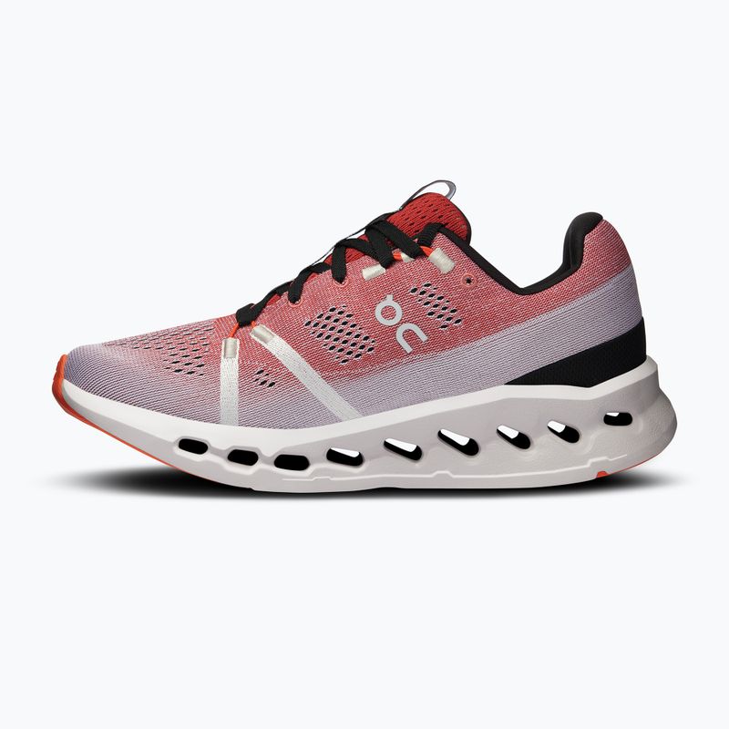 Women's On Running Cloudsurfer auburn/frost running shoes 10