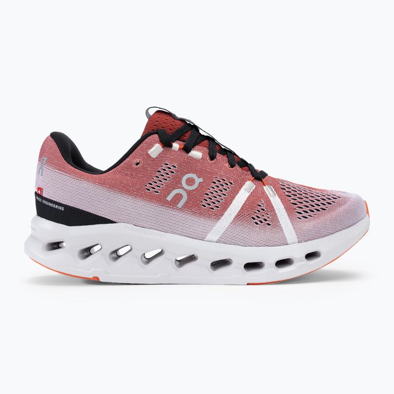 Women's On Cloudsurfer auburn/frost running shoes 2