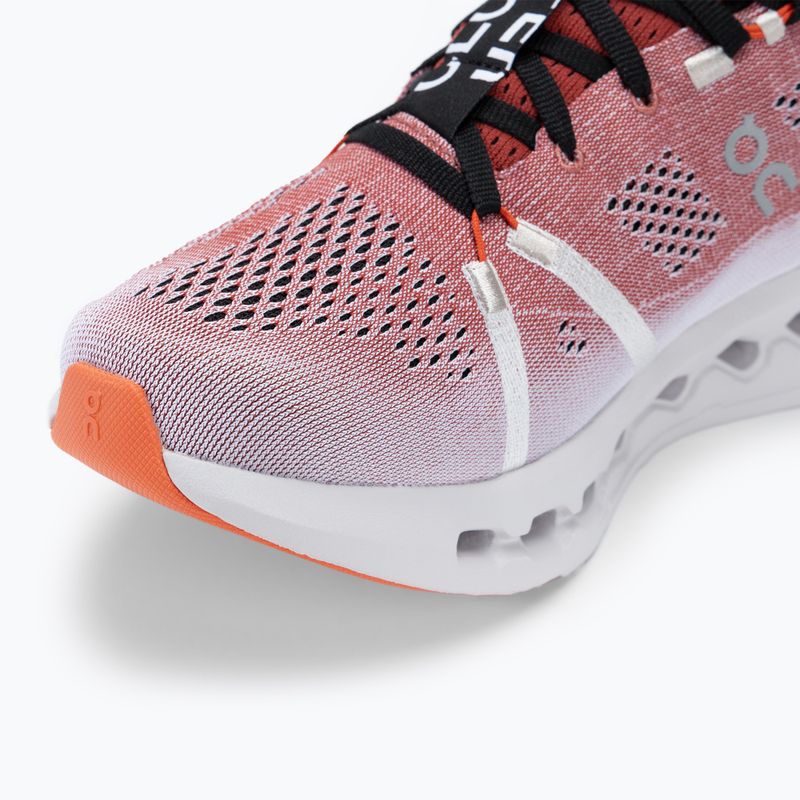 Women's On Cloudsurfer auburn/frost running shoes 7