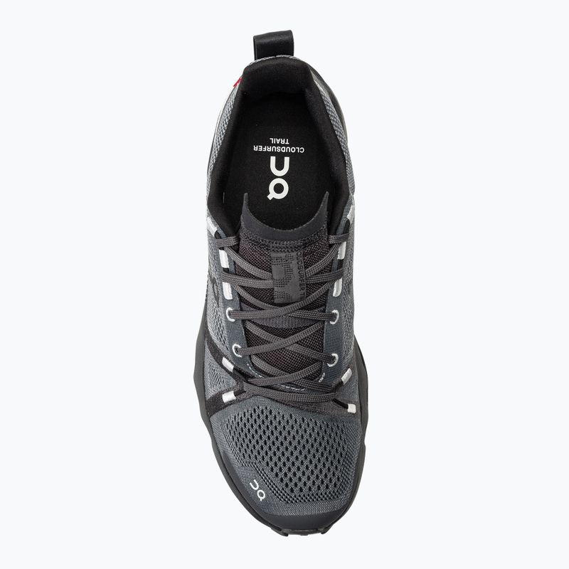 Men's On Cloudsurfer Trail running shoes eclipse/black 5