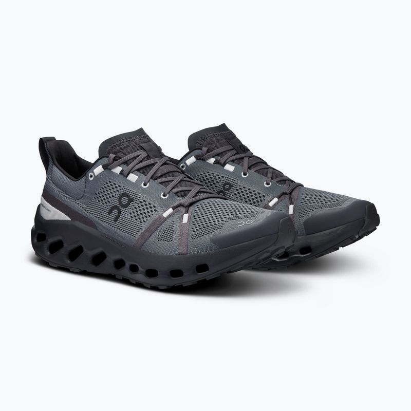 Men's On Cloudsurfer Trail running shoes eclipse/black 8
