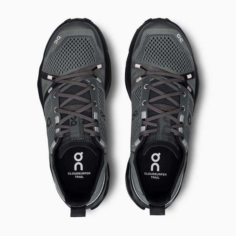 Women's On Cloudsurfer Trail running shoes eclipse/black 12