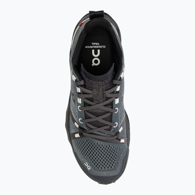 Women's On Cloudsurfer Trail running shoes eclipse/black 5