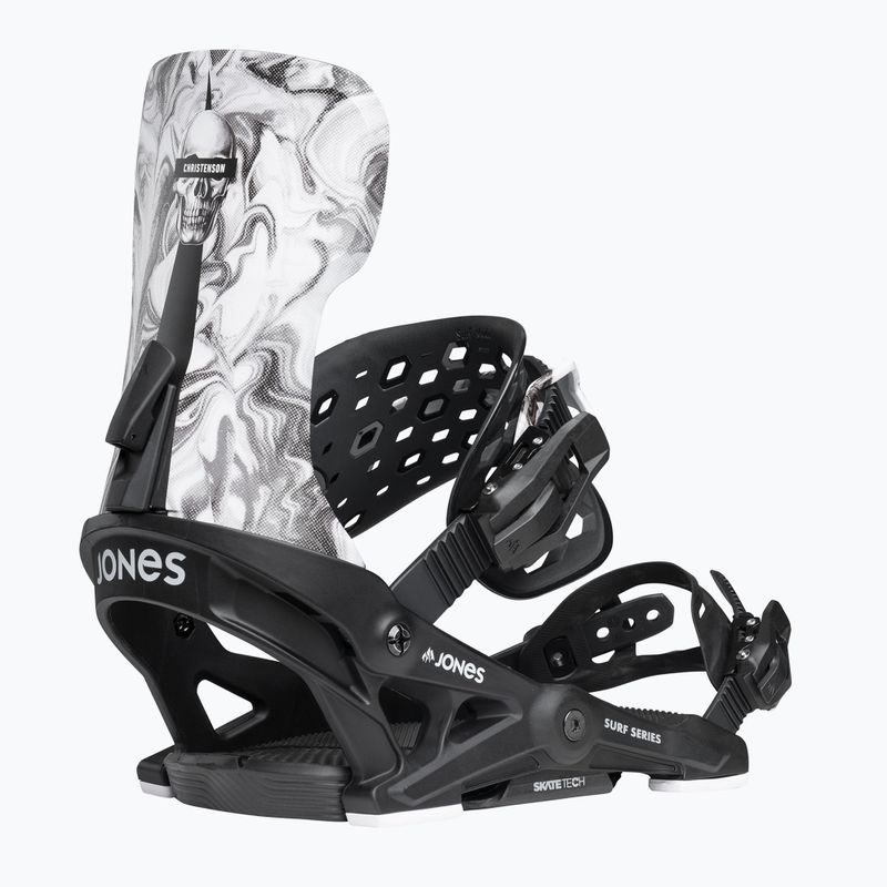 Men's snowboard bindings Jones Meteorite surf series black 5