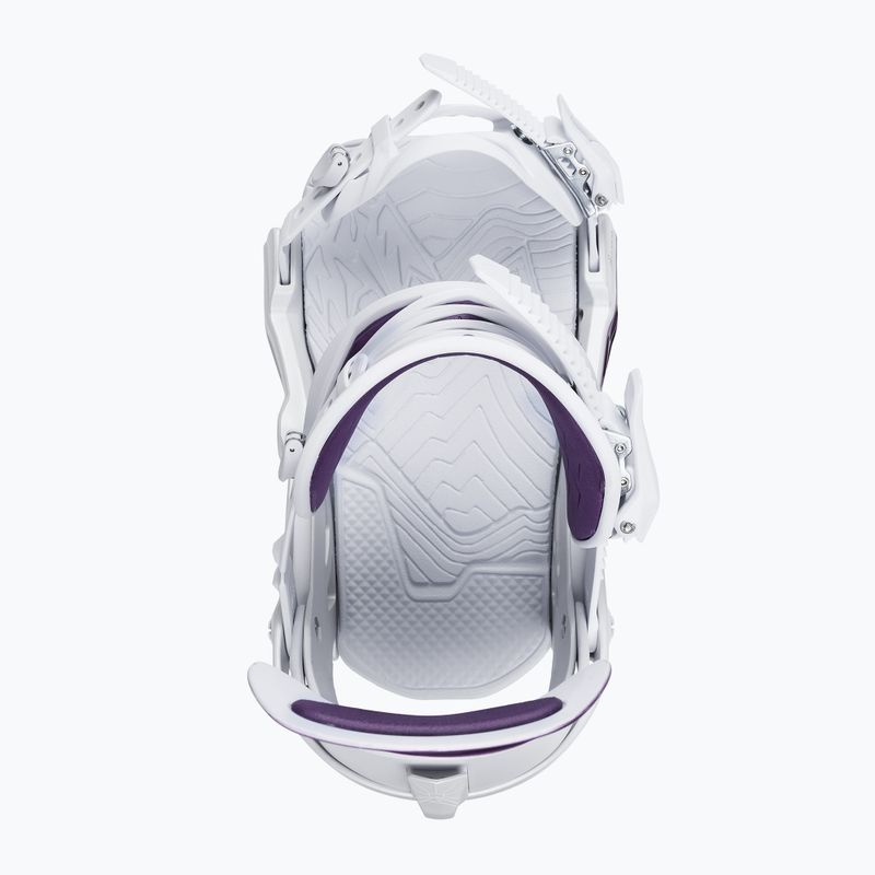 Women's snowboard bindings Jones Aurora deep purple white 5