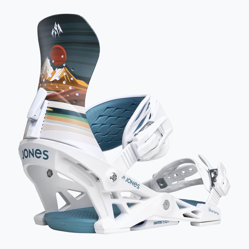 Women's snowboard bindings Jones Aurora annie brace white 3