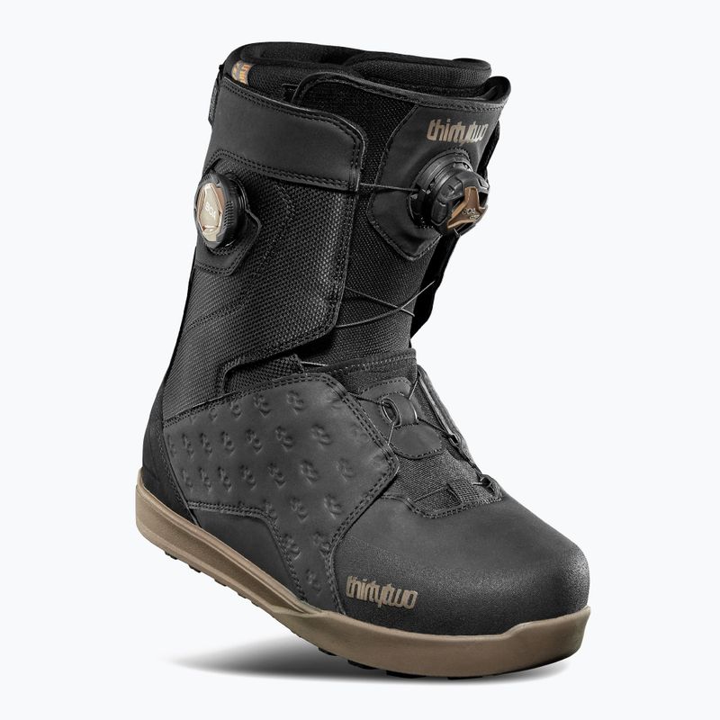 Men's snowboard boots ThirtyTwo Lashed Double Boa '25 black/gum 6