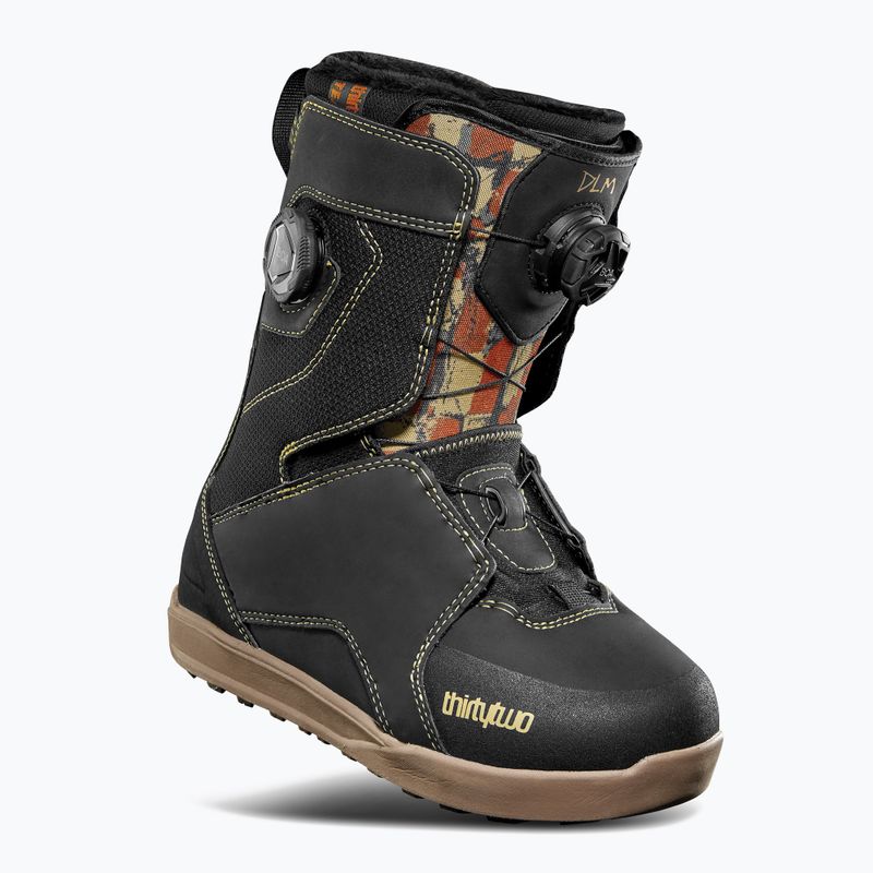 Women's snowboard boots ThirtyTwo Lashed Double Boa Melancon W'S '25 black/gum 6