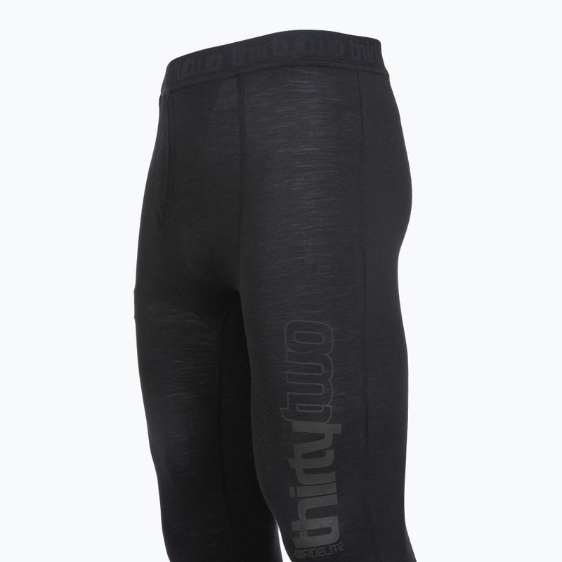 Men's thermal trousers ThirtyTwo Ridelite Merino black/black 4