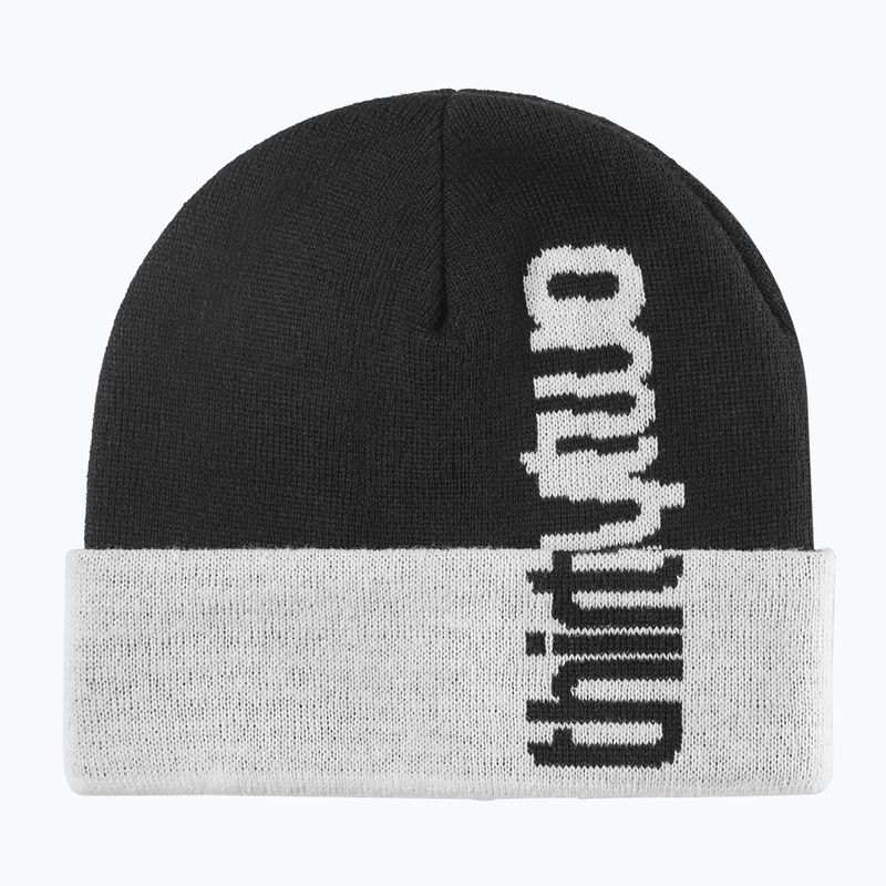 Men's winter hat ThirtyTwo Double Overlap black/white